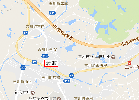 渡瀬地図