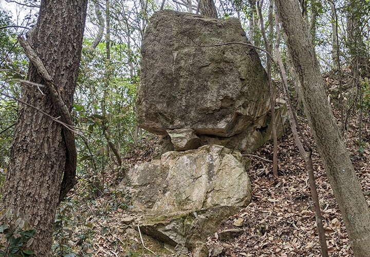 弁慶の重ね石写真2