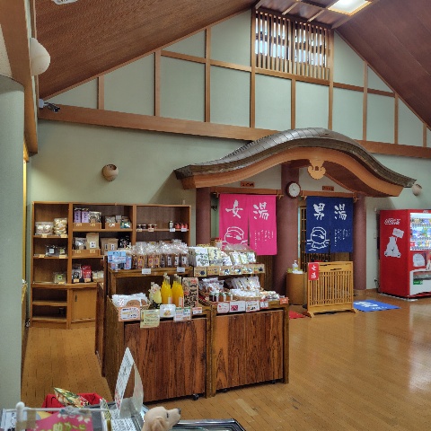 売店と入場口